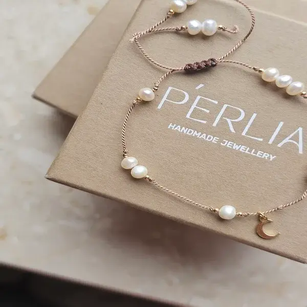 Bransoletka minimalistyczna perełka | PERŁA