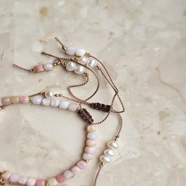 Bransoletka minimalistyczna perełka | PERŁA