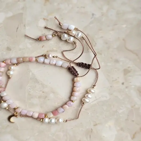 Bransoletka minimalistyczna perełka | PERŁA