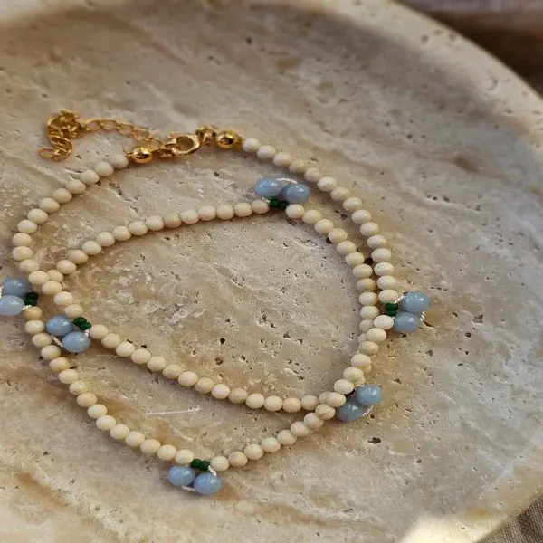 Naszyjnik owocowy | KAMIEŃ RZECZNY, ANGELIT