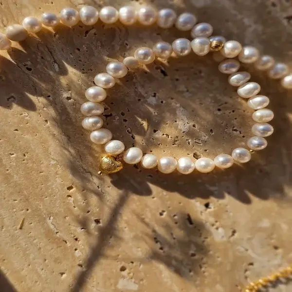 Naszyjnik | PERŁA, KAMIEŃ RZECZNY