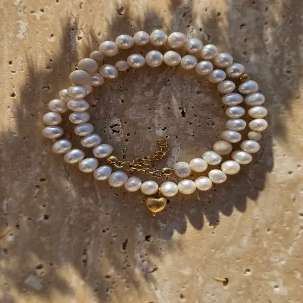 Naszyjnik | PERŁA, KAMIEŃ RZECZNY