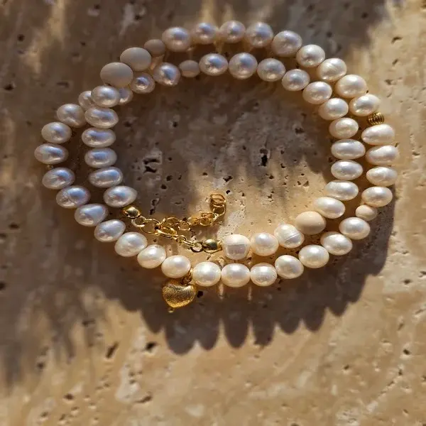 Naszyjnik | PERŁA, KAMIEŃ RZECZNY