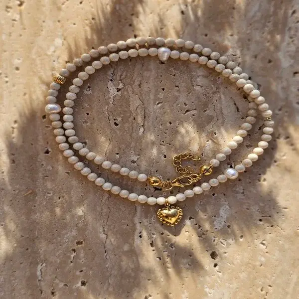 Naszyjnik | KAMIEŃ RZECZNY, PERŁA