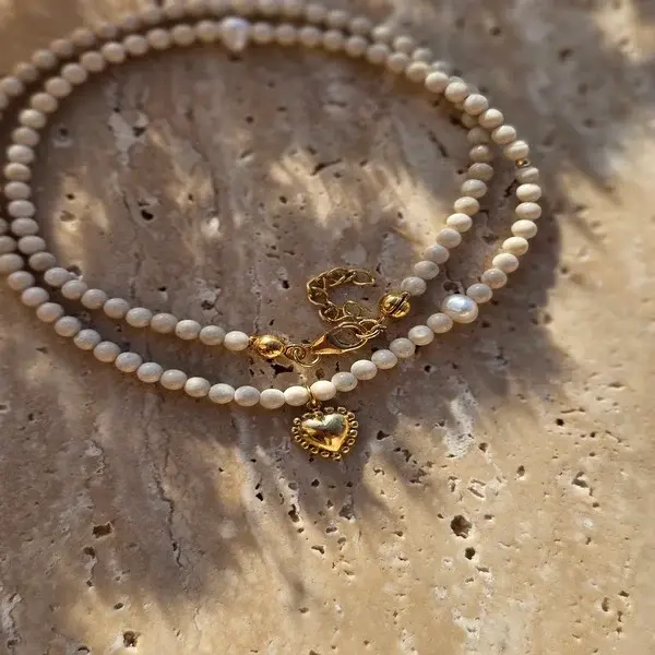 Naszyjnik | KAMIEŃ RZECZNY, PERŁA