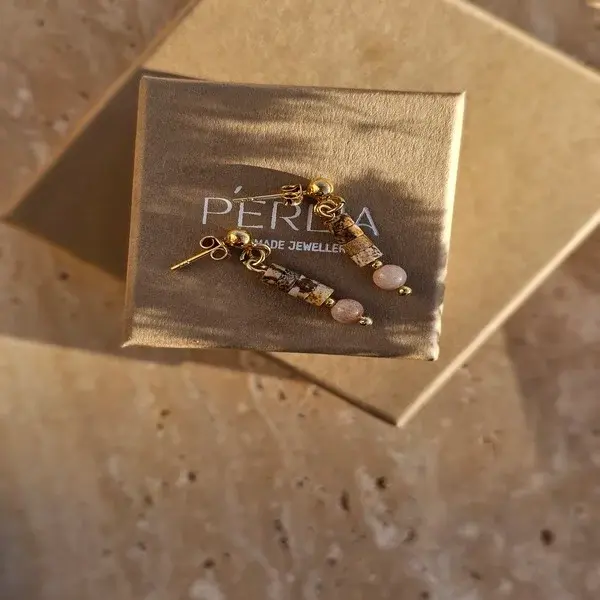 Kolczyki | JASPIS, KAMIEŃ SŁONECZNY