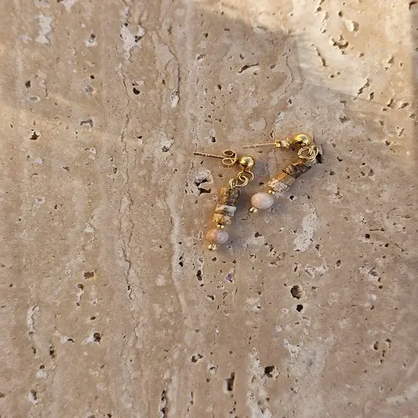 Kolczyki | JASPIS, KAMIEŃ SŁONECZNY