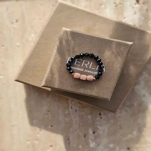 Pierścionek | TURMALIN, OPAL