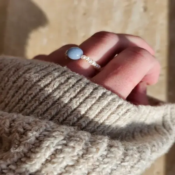 Pierścionek | PERŁA, ANGELIT